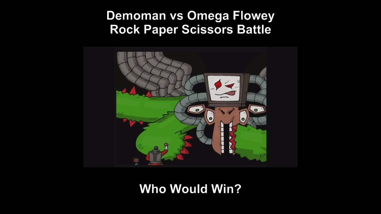 Epic Rock Paper Scissors Showdown: Demoman vs Omega Flowey in TF2 & Undertale! 🎮