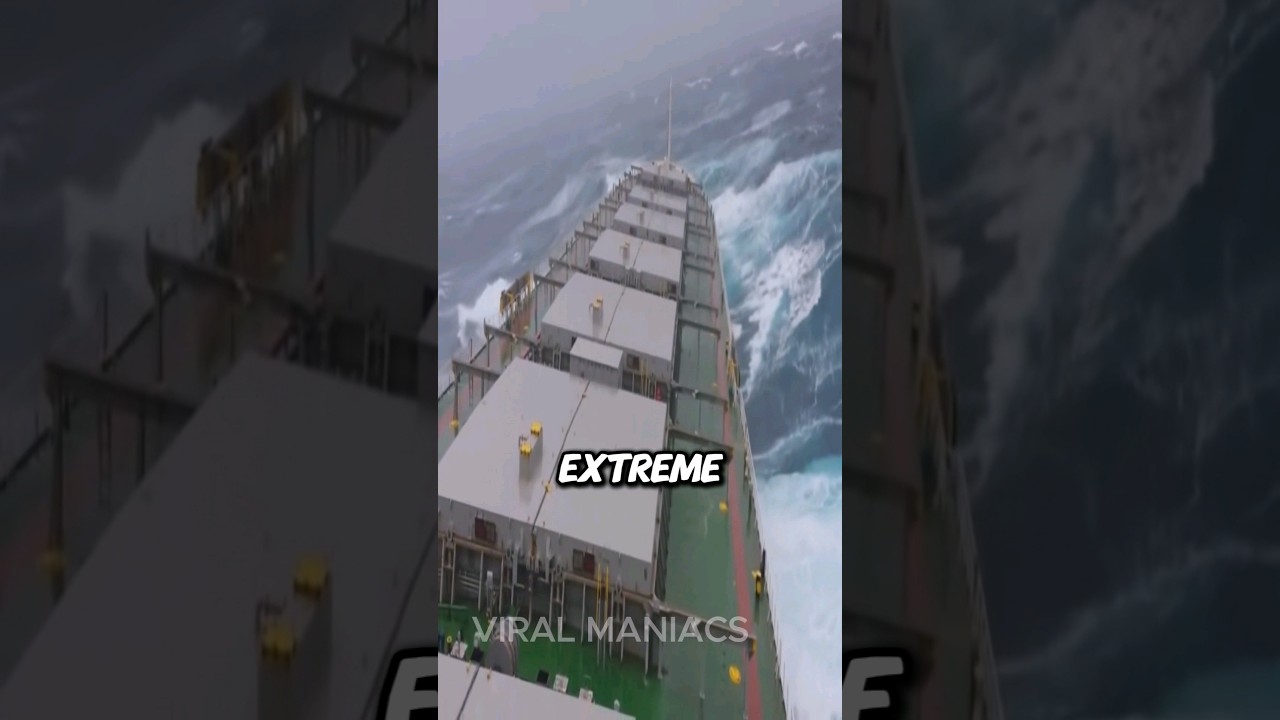 Why Big Ships Survive Monster Waves 🌊