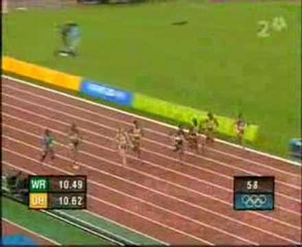 2004 Olympic Womens 100m Final