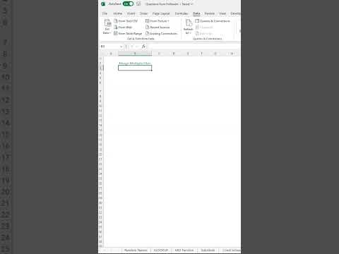 Here's how you merge multiple Excel files into one🤯 #excel #exceltricks #exceltips #exceltutorial