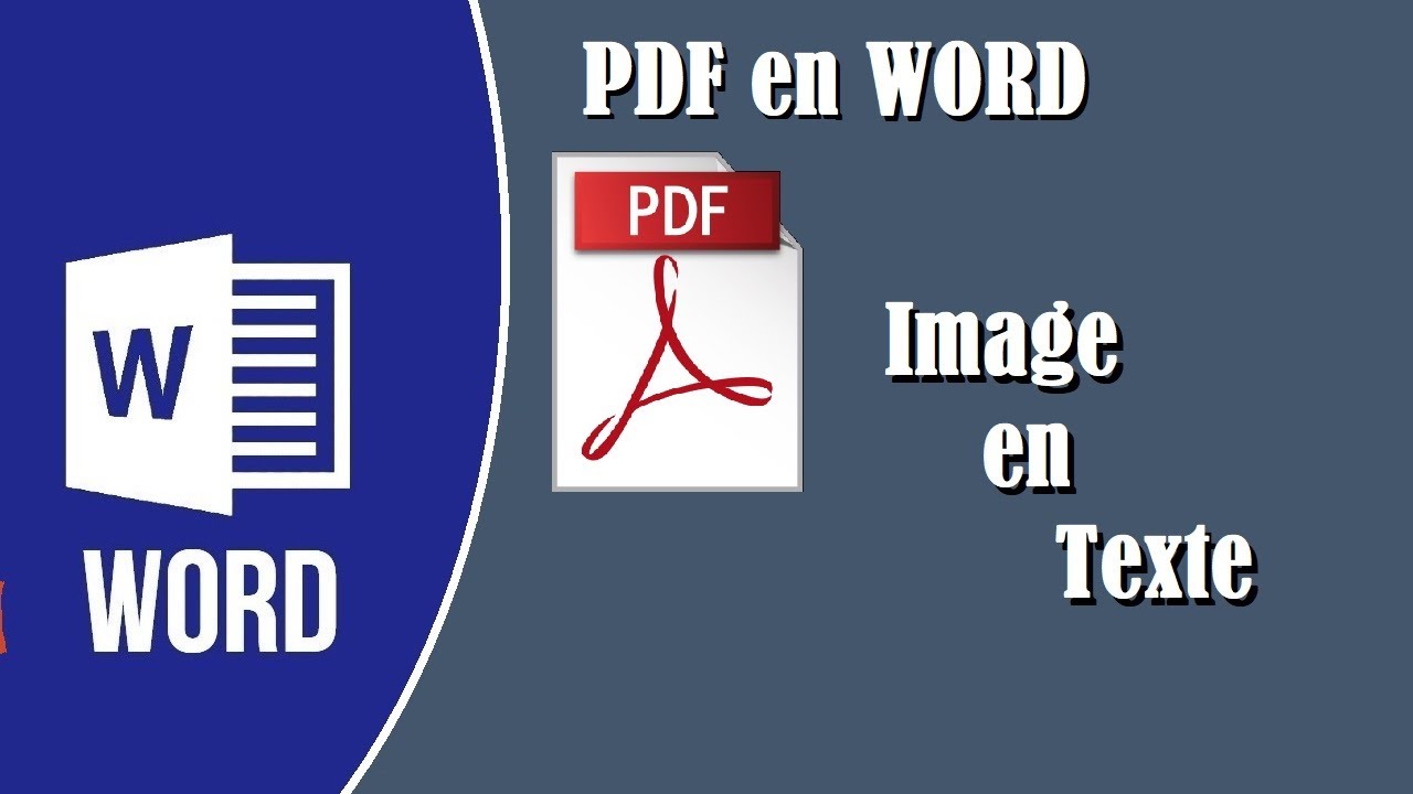 Convertir PDF en Word & Extraire Texte d'Image 📄