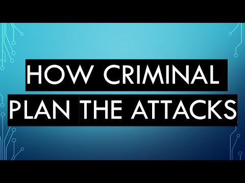 How criminal plan the attacks?  Active Attack vs Passive Attack Cyber Security and Laws