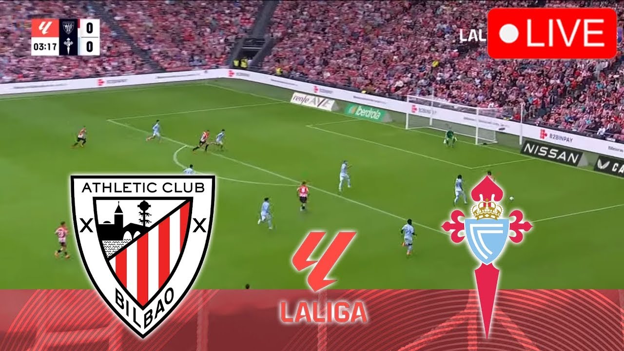 Celta Vigo vs Athletic Bilbao Live | La Liga 24/25