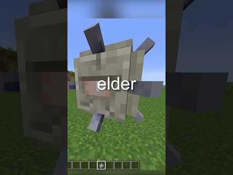 The Secret Of The Elder Guardian In Minecraft