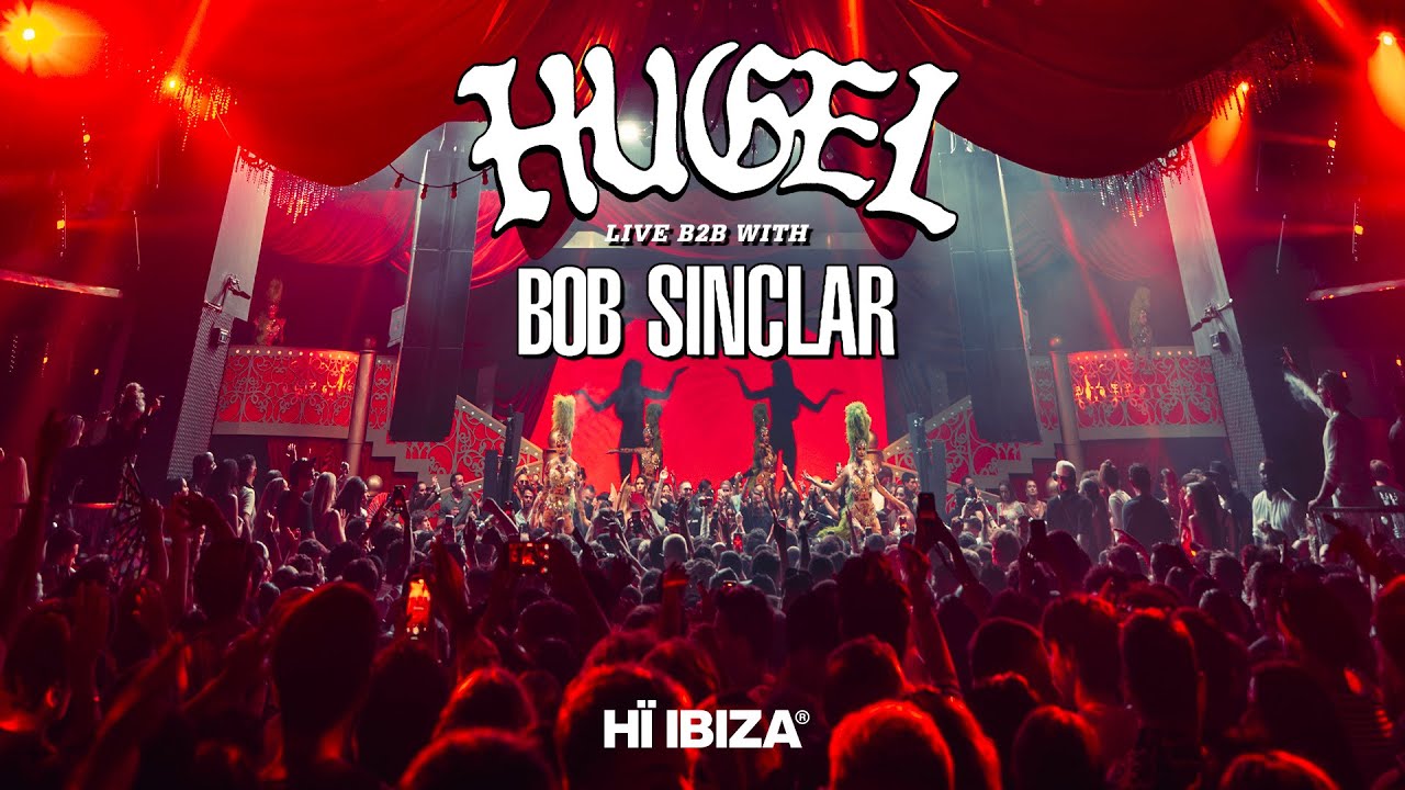 HUGEL Live Set at HÏ IBIZA 2025 | B2B with Bob Sinclar 🎶