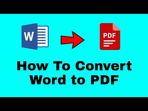 How to convert Word to Pdf in android mobile