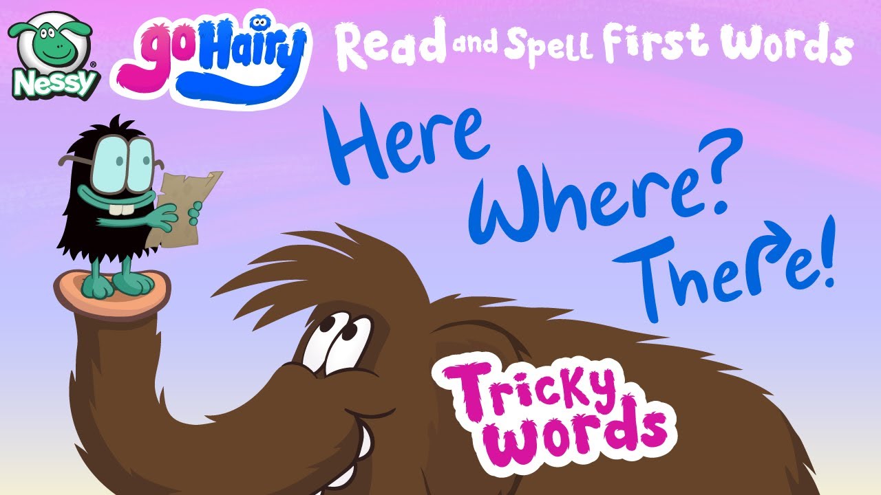 Tricky Words: Here, Where, There! 📝