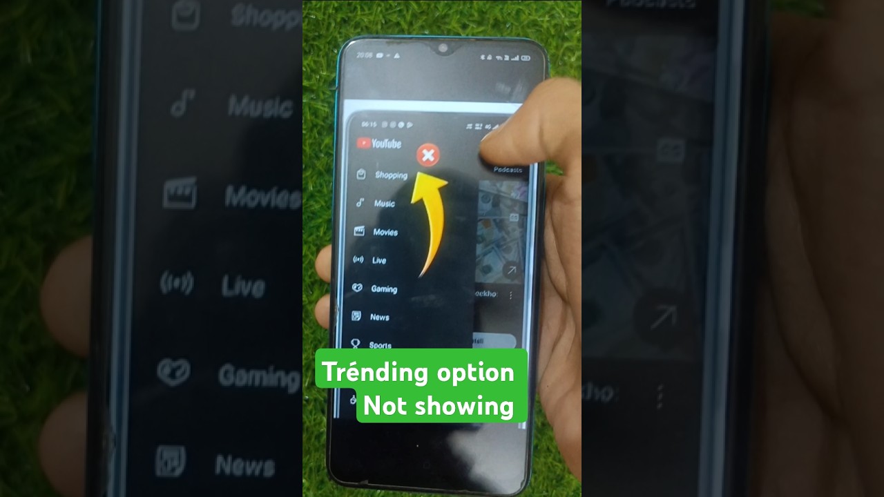 YouTube Trending Option Not Showing in 2025