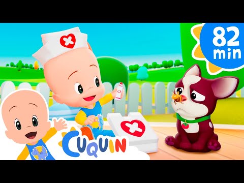 Doctor Cuquín 🩺 y más canciones infantiles para bebés con Cleo y Cuquín