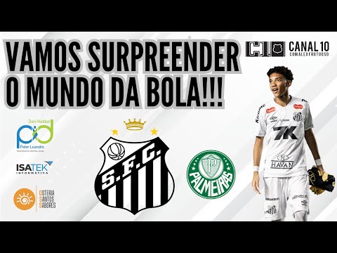 SANTOS X PALMEIRAS: PARA NÓS NÃO EXISTE O IMPOSSÍVEL #santos #futebol #brasileirao