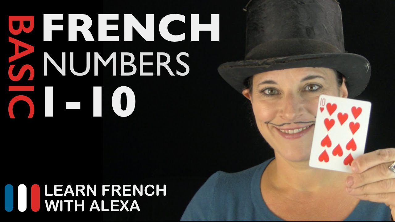 Learn French Numbers 1-10 π«π·