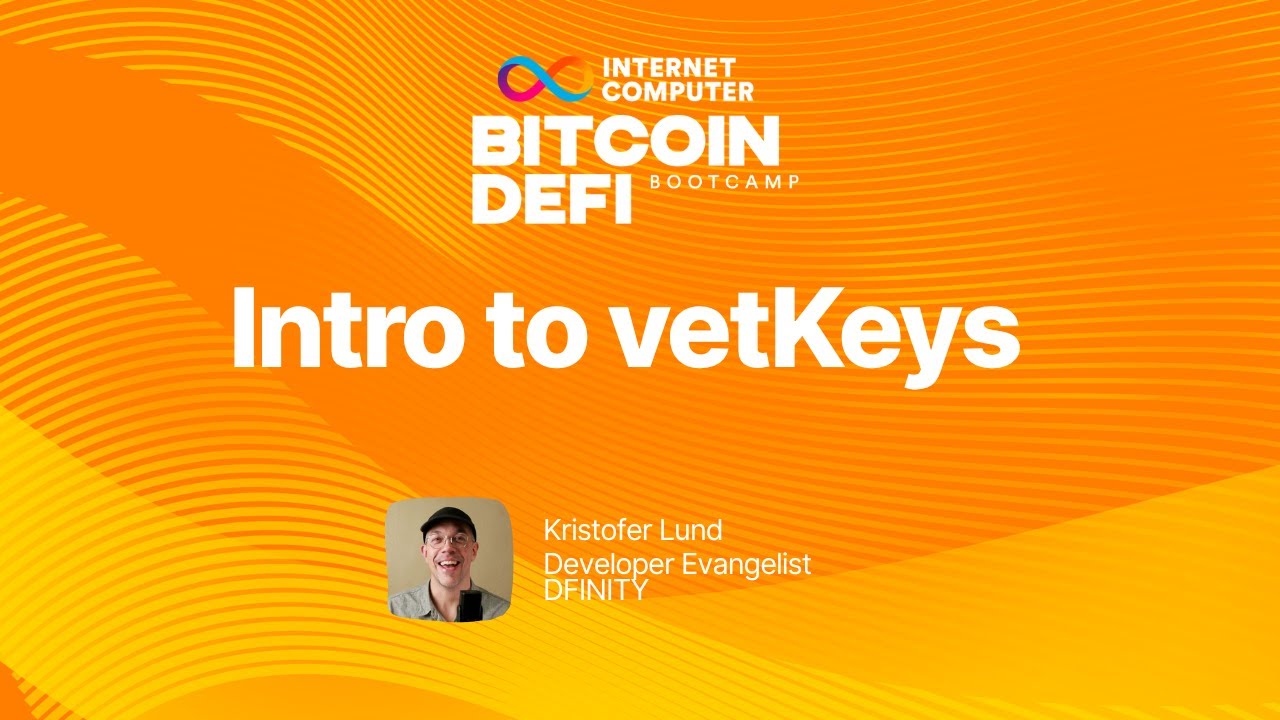 vetKeys Introduction: Unlocking Bitcoin DeFi Opportunities with ICP 🚀