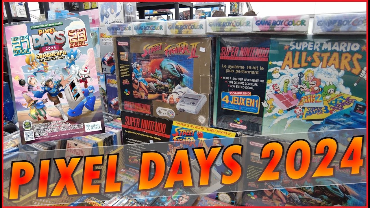 Pixel Days: Le Plus Grand Événement Rétro Gaming 🎮