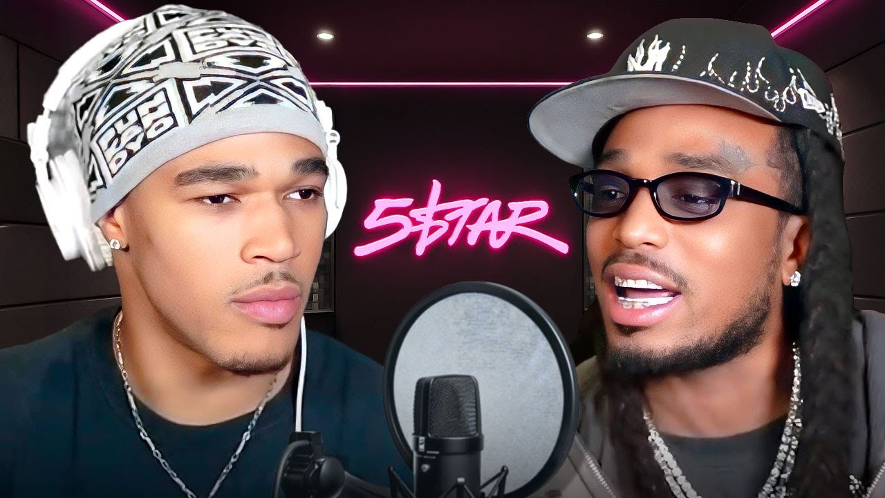 Quavo in the Booth with PlaqueBoyMax 🎤