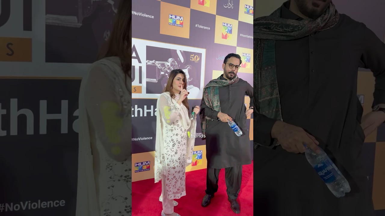 Kubra Khan & Gohar Rasheed Celebrate Iftaar Together at HUM TV Event in Karachi 🌙