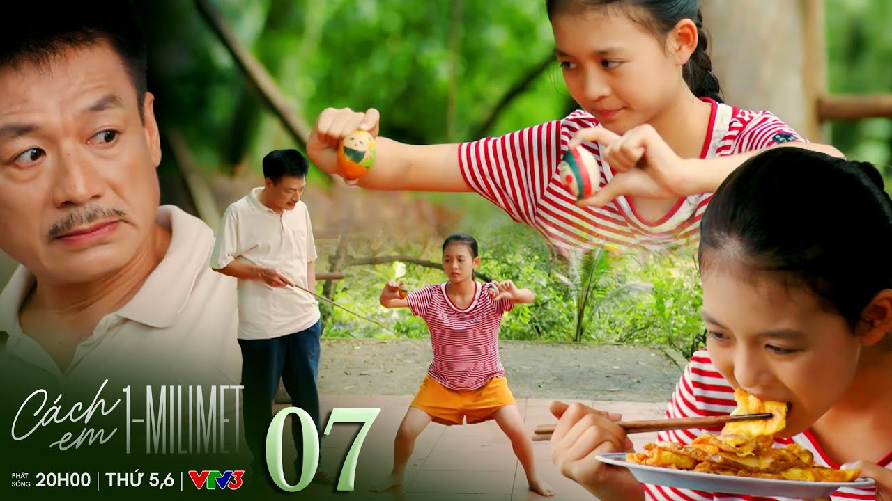 Cách em 1 Milimet Tập 7: Thị Tú Bị Bố Phạt Đứng Tấn Vì Tự Ý Vẽ Trứng Gà Để Bán 🥚