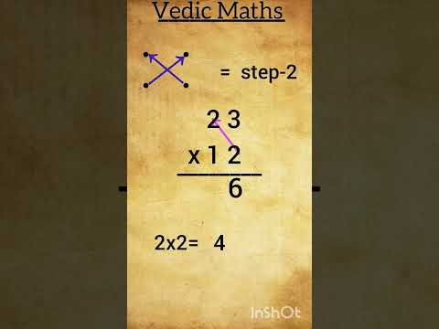 Vedic Maths trick ll Short Trick for multiplication ll multiple short trick #shorts