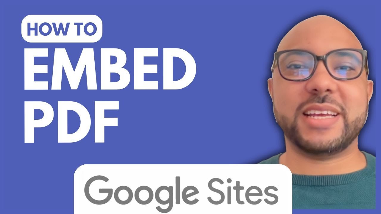 How to Embed PDF in Google Sites
