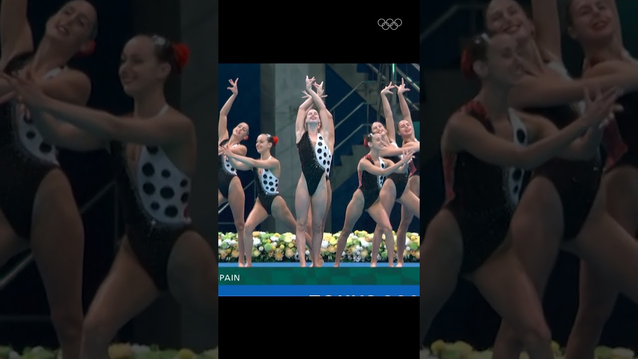 Team Spain's Stunning Tokyo 2020 Routine ❤️