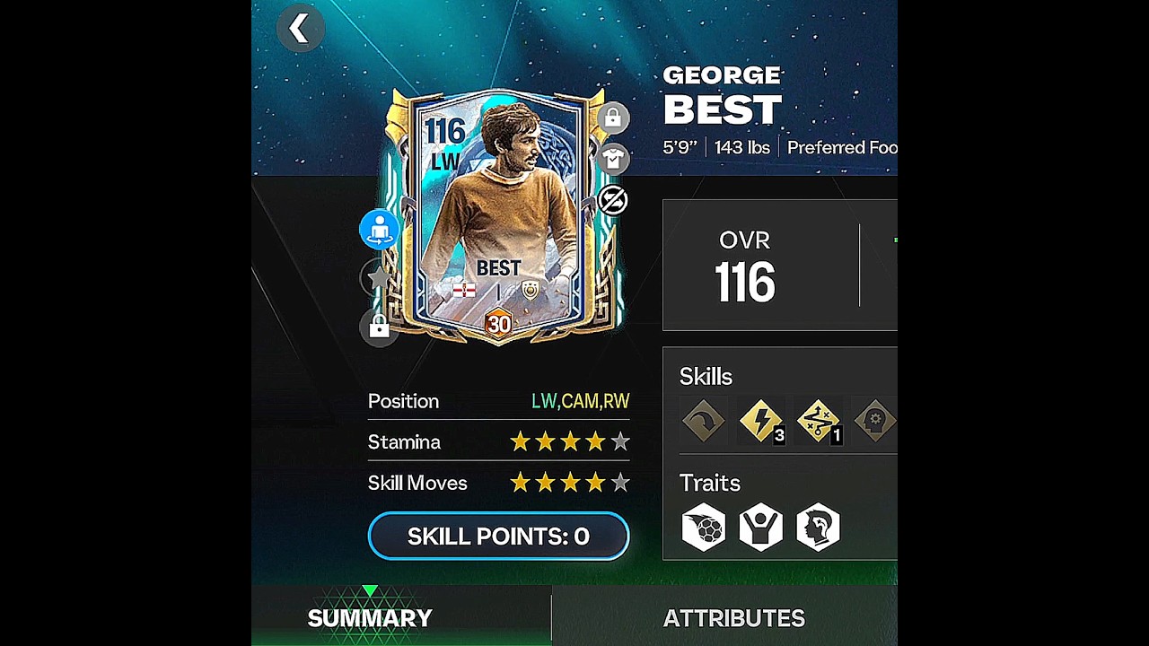 George Best: Quick & Agile ⚽