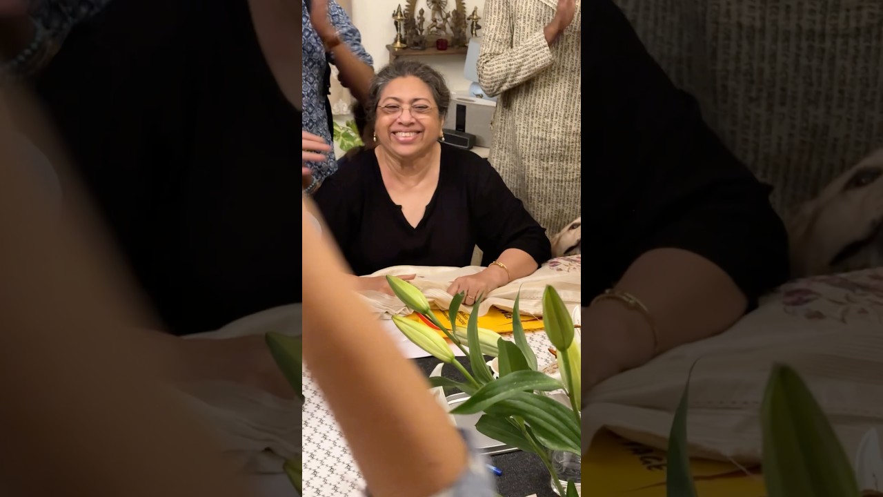 Ma's 70th Birthday Surprise from Students π