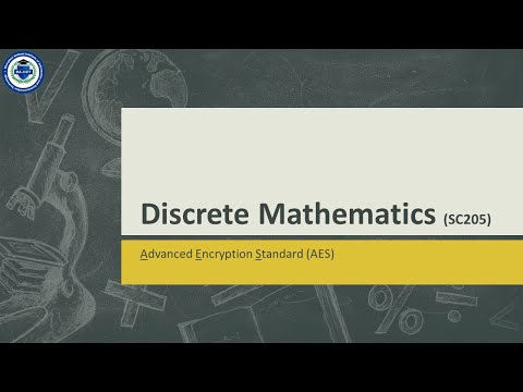 Advanced Encryption Standard | AES | DA-IICT | Cryptography | Discrete Math