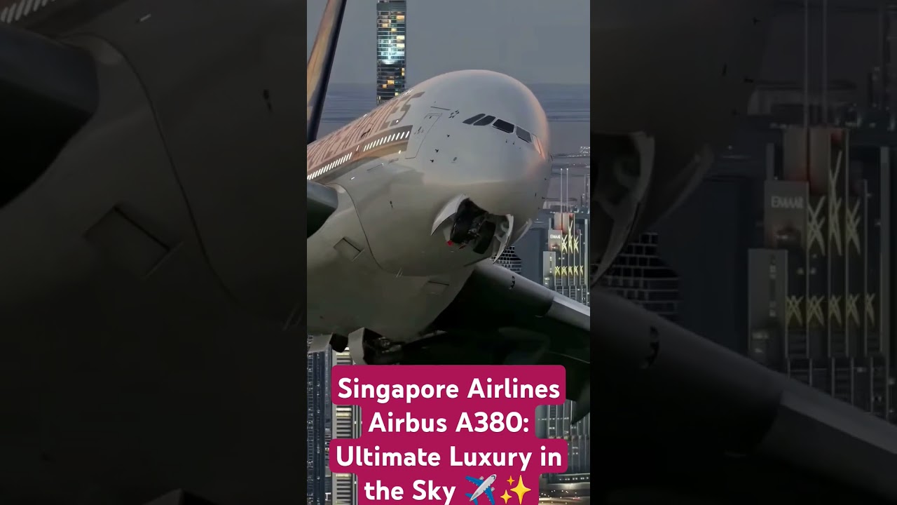 Singapore Airlines Airbus A380: Experience Unmatched Luxury in the Sky