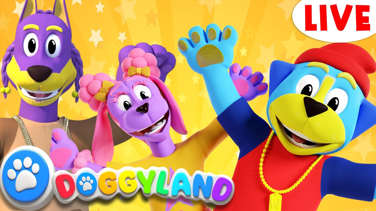 Doggyland LIVE: Kids Cartoons & Nursery Rhymes 🎶