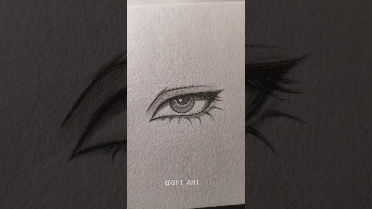 Simple Steps to Draw Eyes โจ