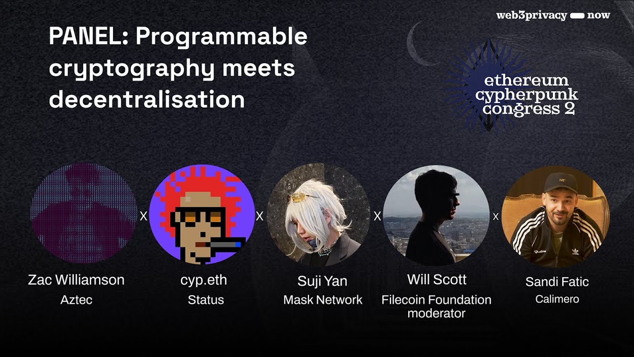 Programmable Crypto & Decentralization Panel 🌐