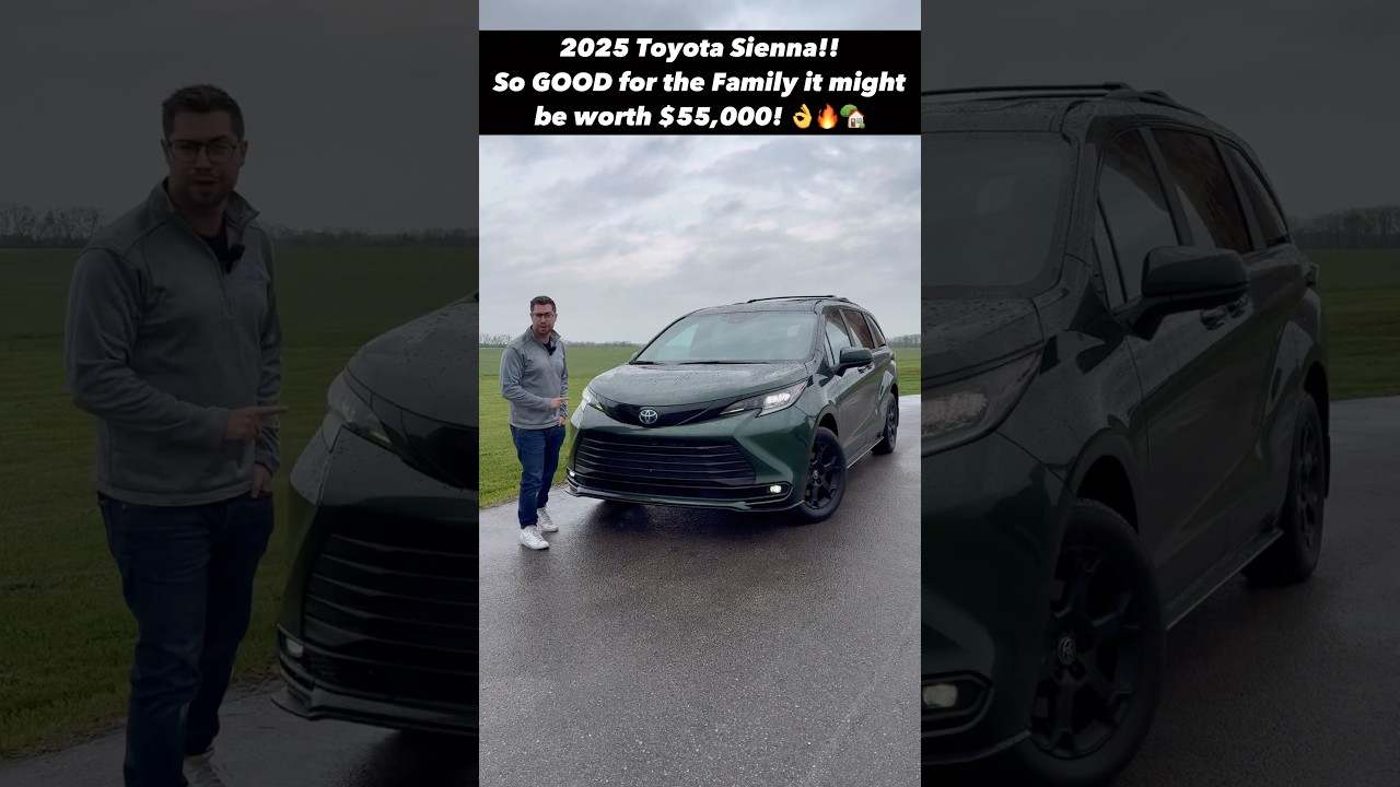 The 2025 Toyota Sienna is So Family Friendly, it Might Just be Worth $55,000!