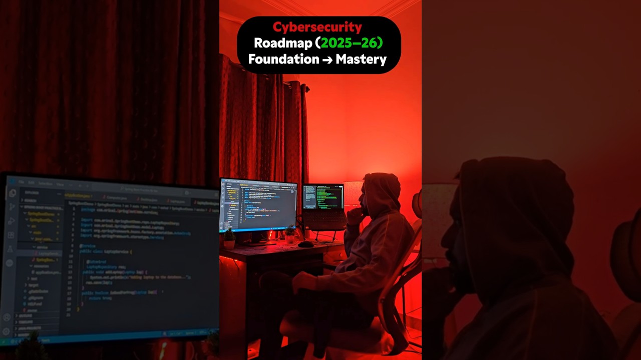 Cyber Security Roadmap 2025β26: Your Step-by-Step Guide to Becoming an Expert π