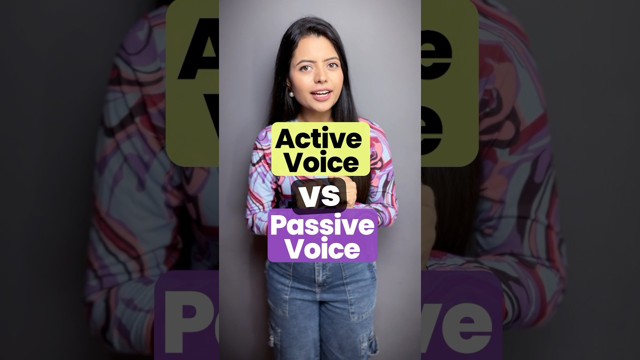 Active vs. Passive Voice - Essential Grammar Tip