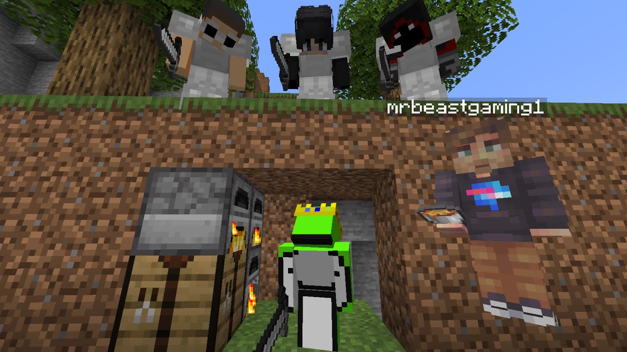 Minecraft Speedrunner vs $1M MrBeast Challenge 🎮