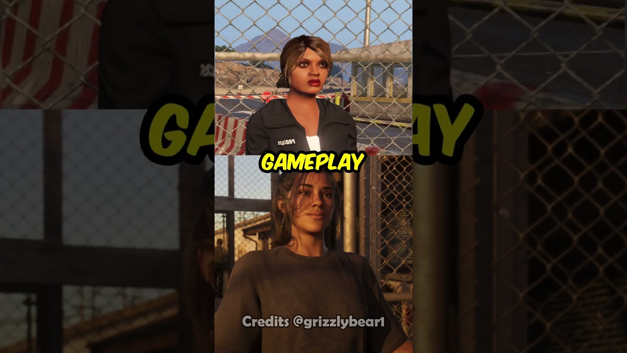 GTA 6 vs GTA 5 Graphics Comparison 🎮