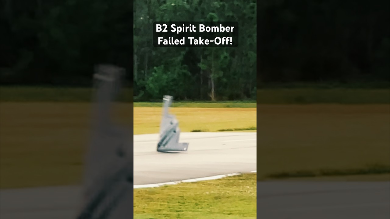 Freewing B2 Jet Fails to Take Off — Watch the Unexpected Moment! ✈️