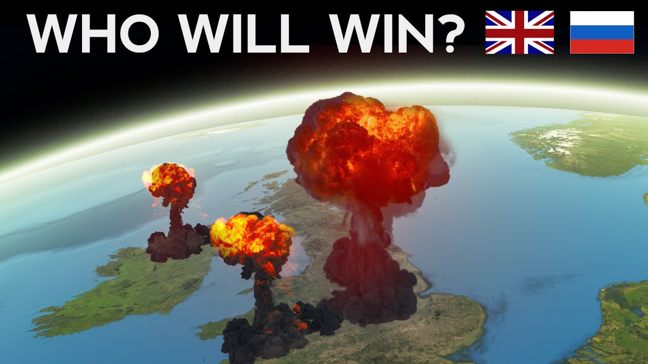 Nuclear War Simulation: Russia vs UK 🔥