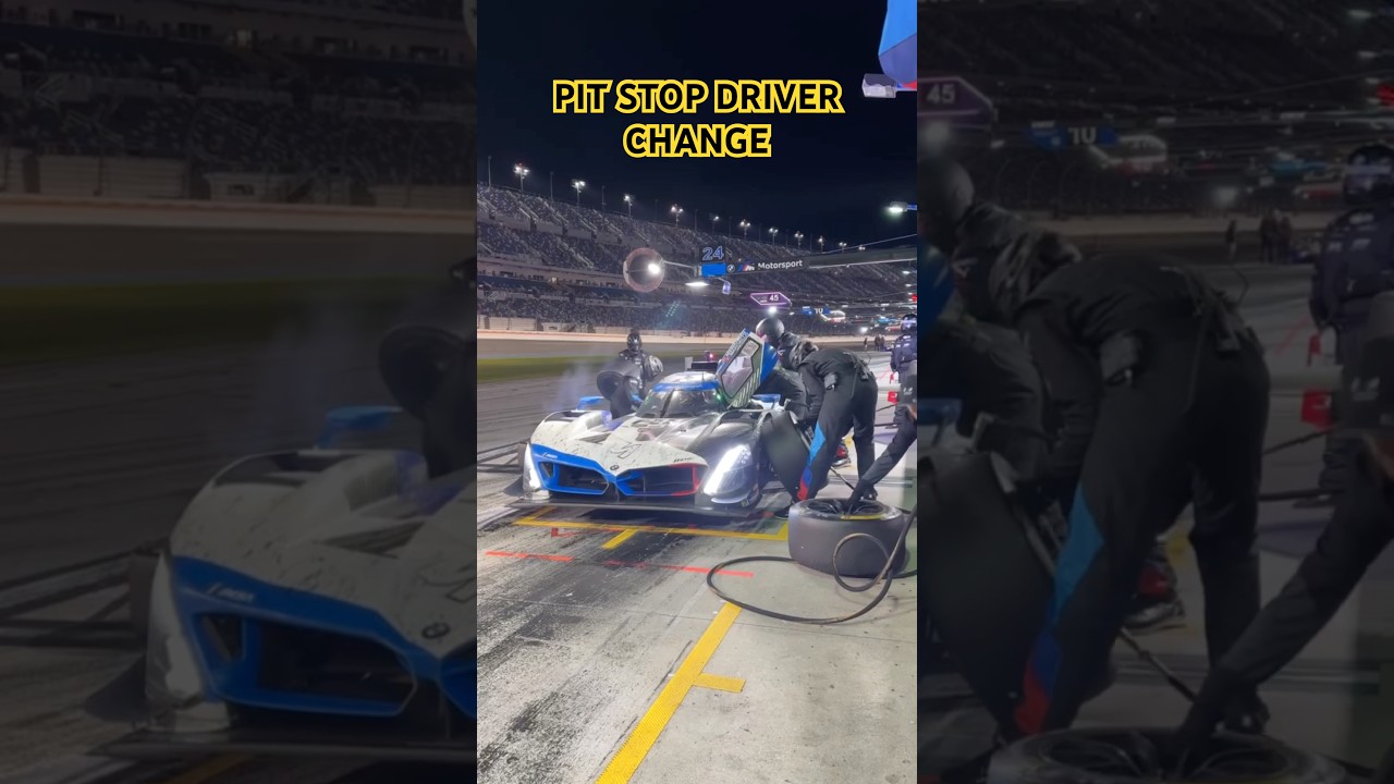 Kevin Magnussen's Pit Stop at Daytona Rolex 24 🚗