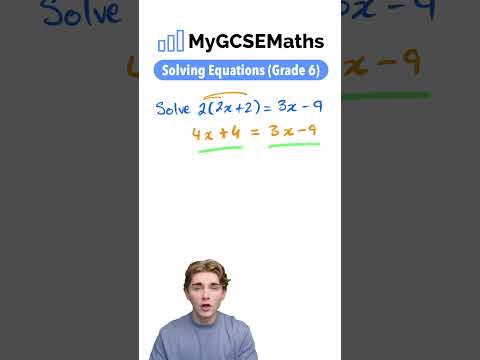 Solving Linear Equations | GCSE Maths 2025