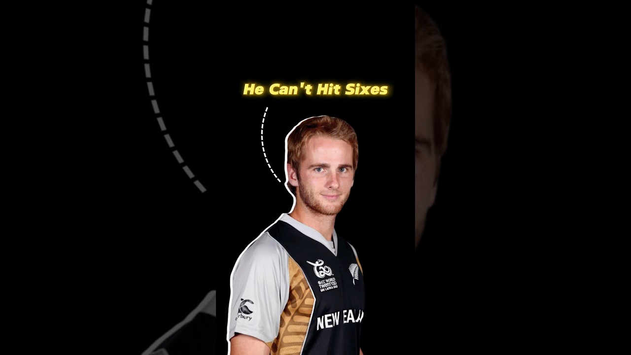 Kane Williamson Struggles to Hit Sixes 🔥