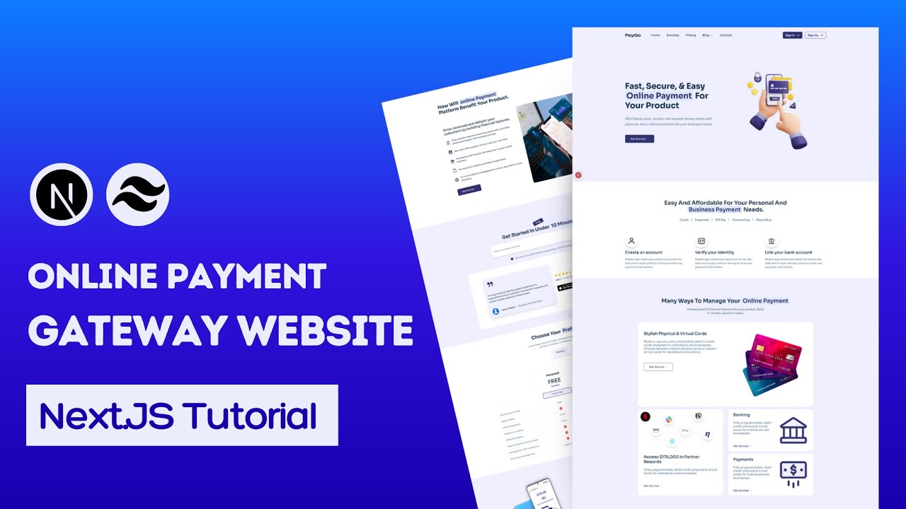 Next.js Payment Gateway UI Tutorial π³