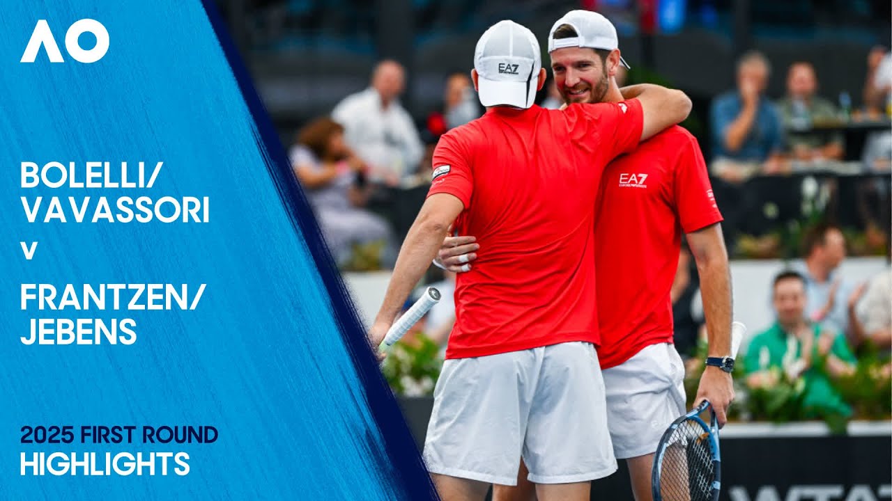Bolelli/Vavassori v Frantzen/Jebens Highlights | Australian Open 2025 First Round
