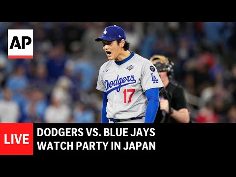LA Dodgers vs. Toronto Blue Jays: LIVE Watch party in Japan for World Series Game 7