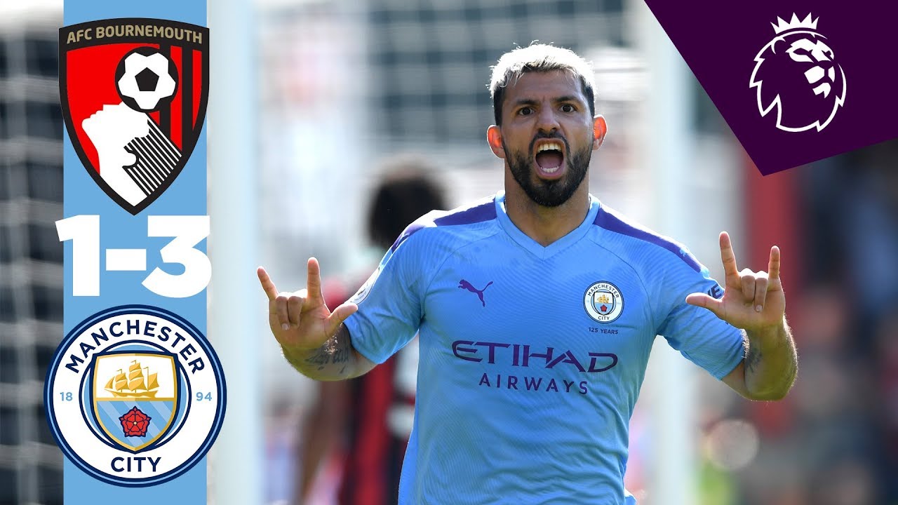 Man City Dominates Bournemouth 3-1 | Aguero, Sterling & Wilson Shine ⚽