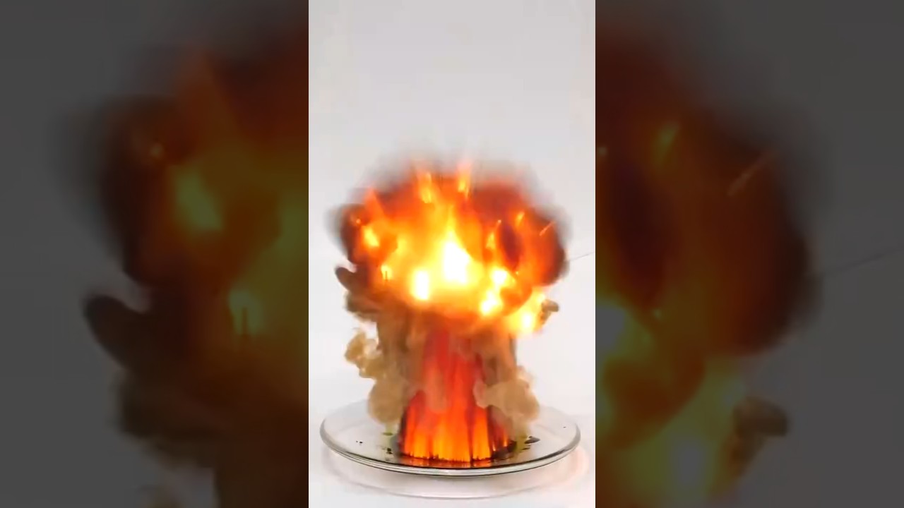 Handle Manganese Heptoxide with Care ⚠️