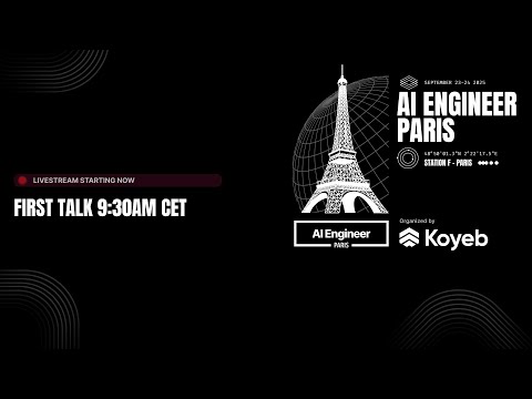 AI Engineer Paris 2025 (Day 2) Schedule Overview