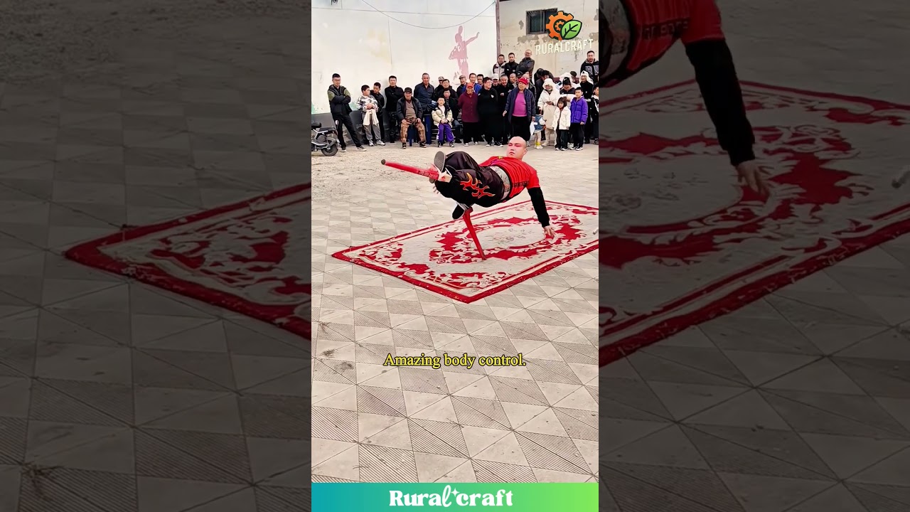 Impressive Stilt Performance Featuring Headstand and More