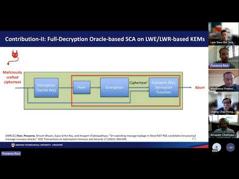 My PhD Defense | Prasanna Ravi | Implementation Attacks on Post-Quantum Cryptography | NTU Singapore