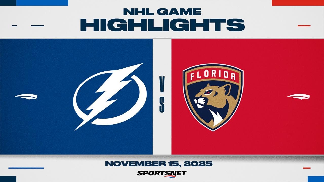 NHL Highlights: Lightning vs. Panthers (Nov 15, 2025) π