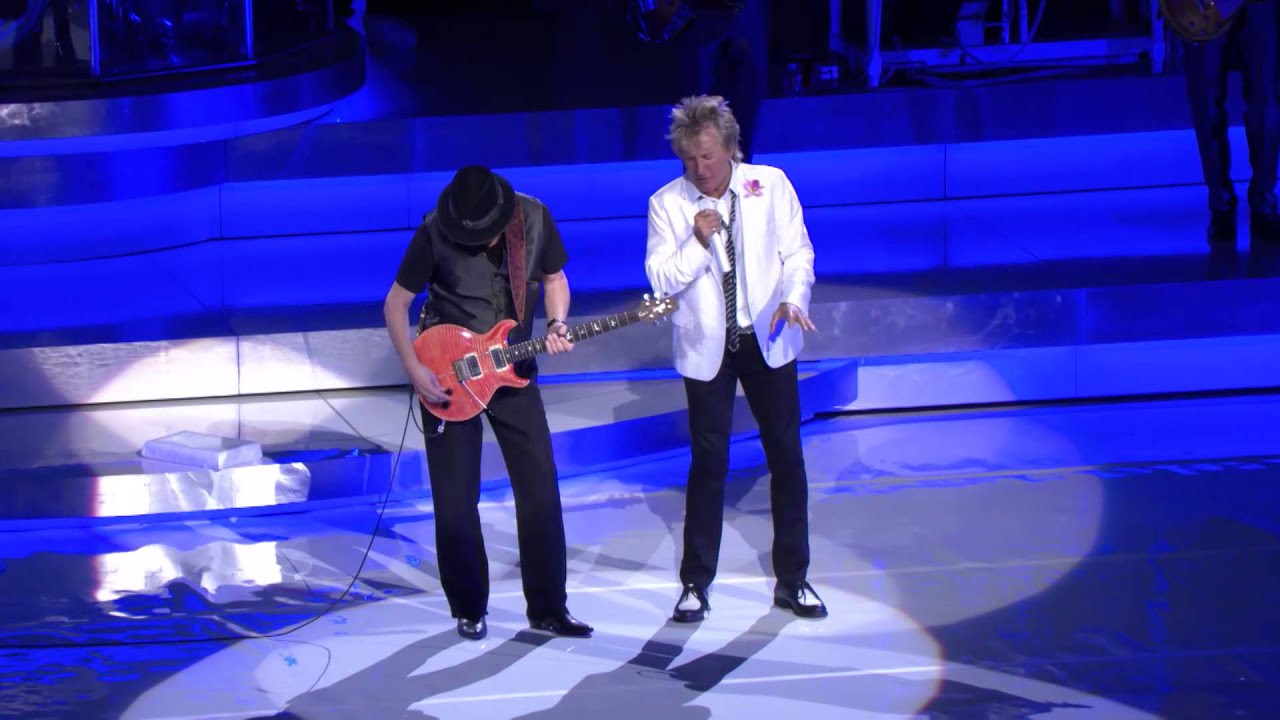 Rod Stewart & Santana Live in Las Vegas 🎸